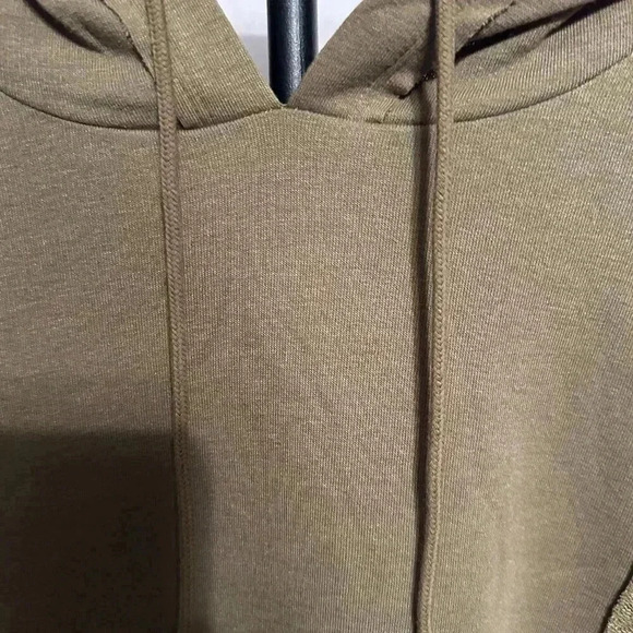 Time and Tru Waffle Hoodie- Size L- Green - Picture 2 of 5